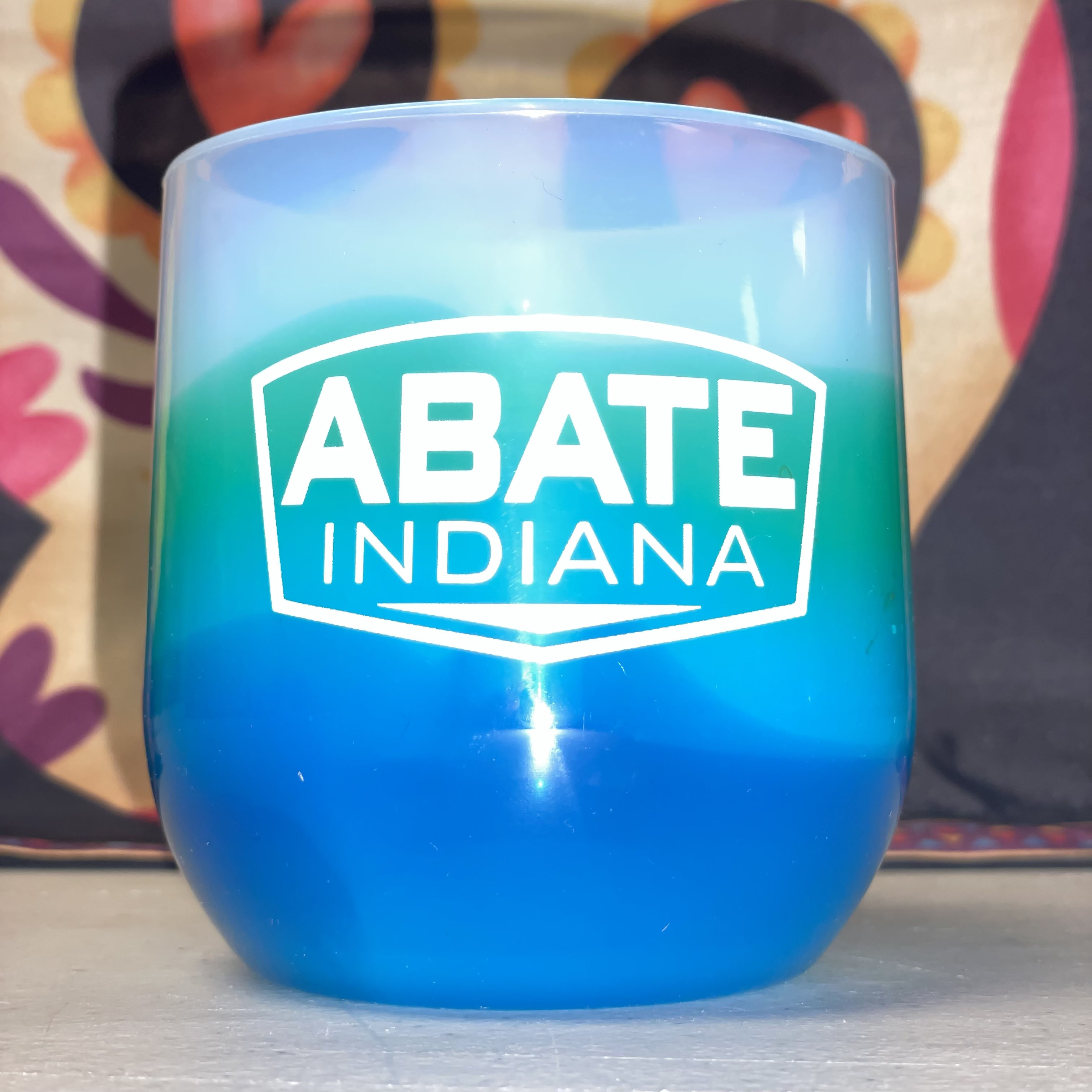 ABATE Silipint Wine Glass in Mountain Air